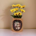 بوت جزع شجر طبيعي