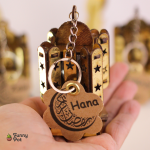 فوانيس خشب ذهبى