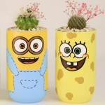 صبار في بوت اسبونش بوب ومينينوز